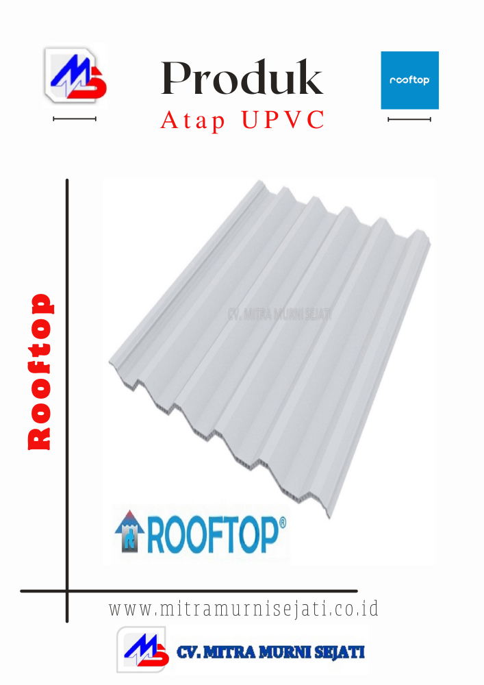 Jual Atap UPVC Rooftop termurah